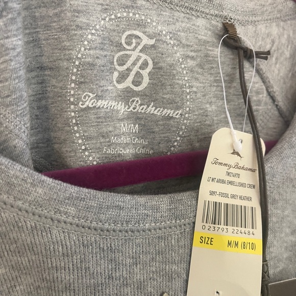 Tommy Bahama Aruba embellished crew - Picture 5 of 7